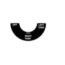Ariens 05233900 Gravely Sno-thro And Lawn Mower Decal, Fuel Valve (white background)