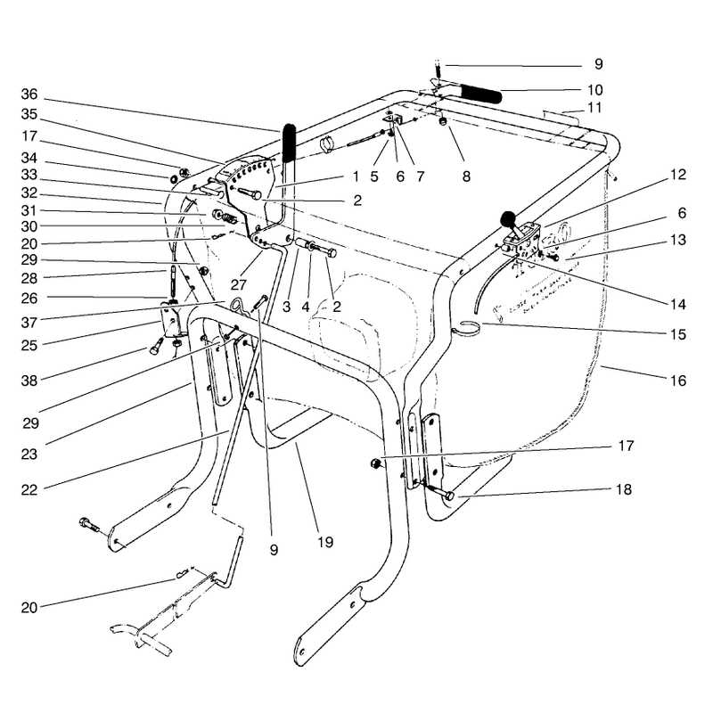 Control and Handle Assembly