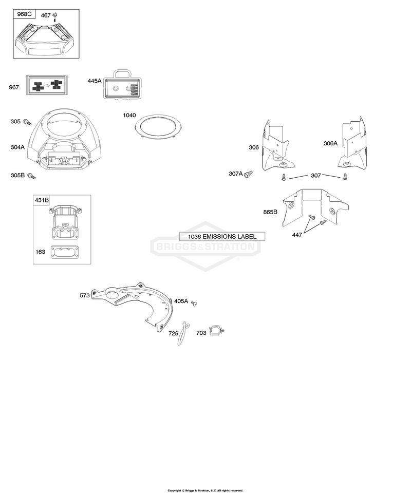 Air Cleaner, Blower Housing