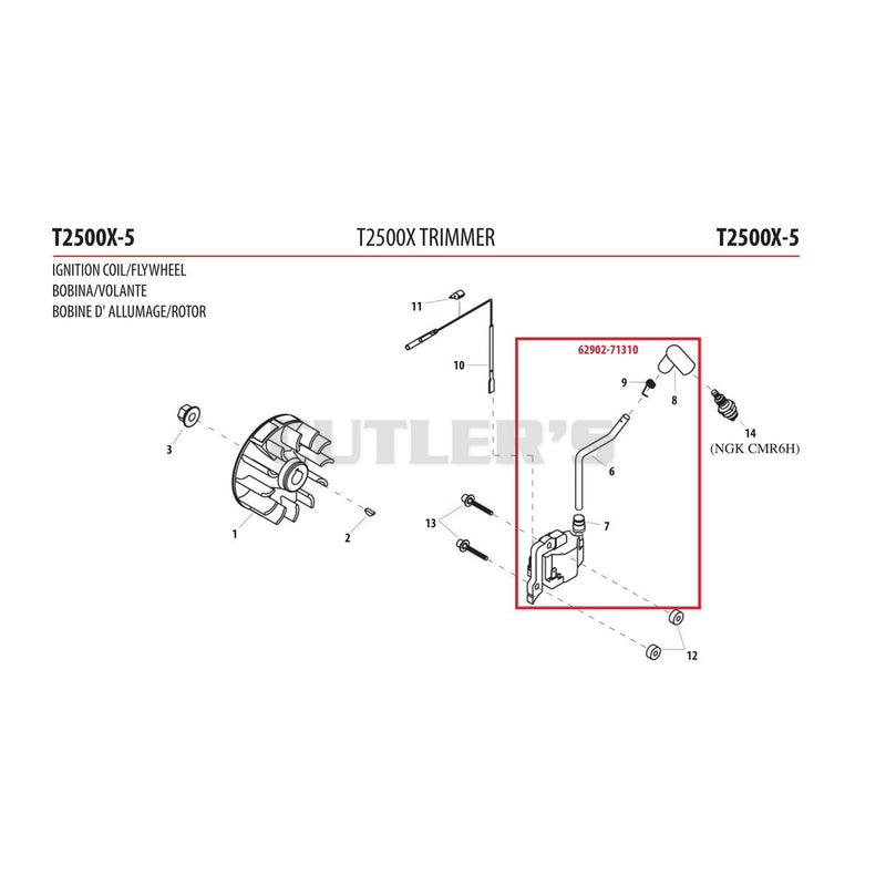 IGNITION COIL/FLYWHEEL