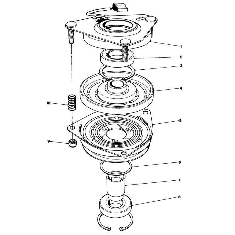 Clutch Assembly No 54-3200