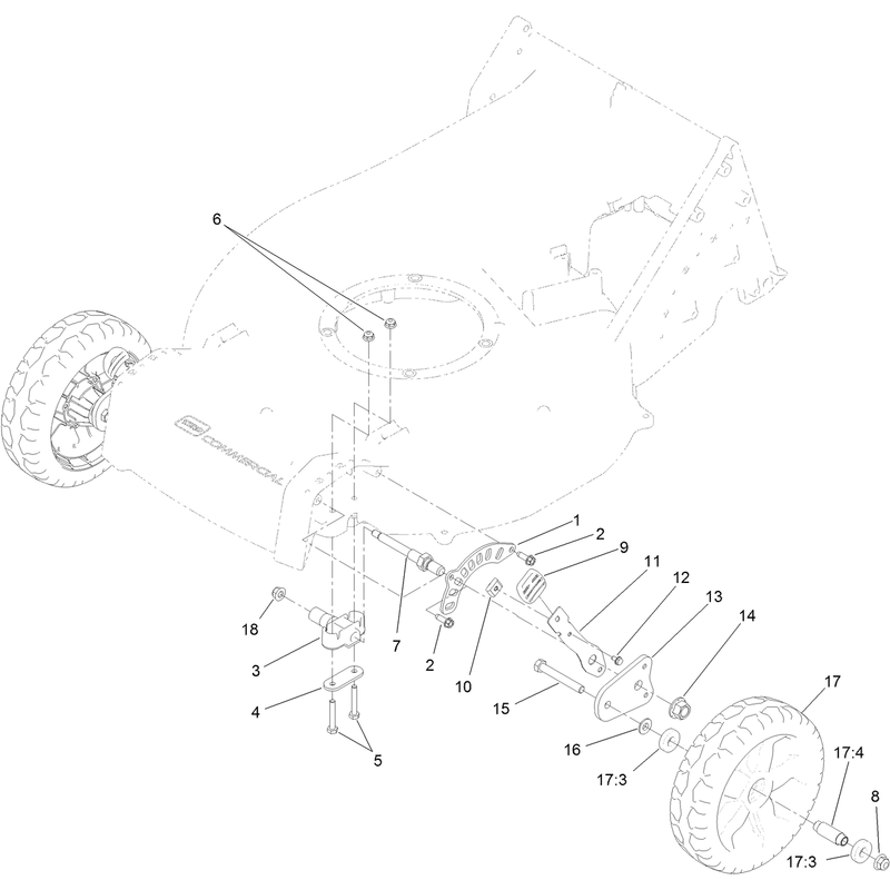 Height of Cut and Wheel Assembly