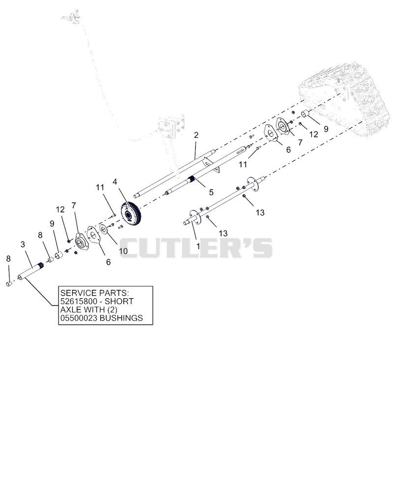 Track Axles