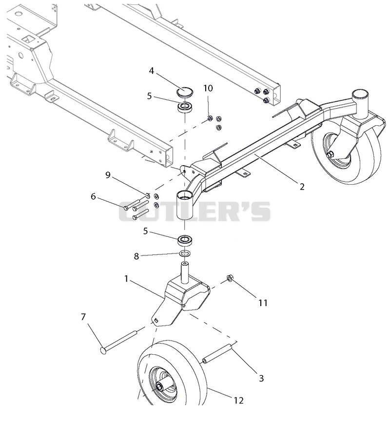 Font Caster Wheels