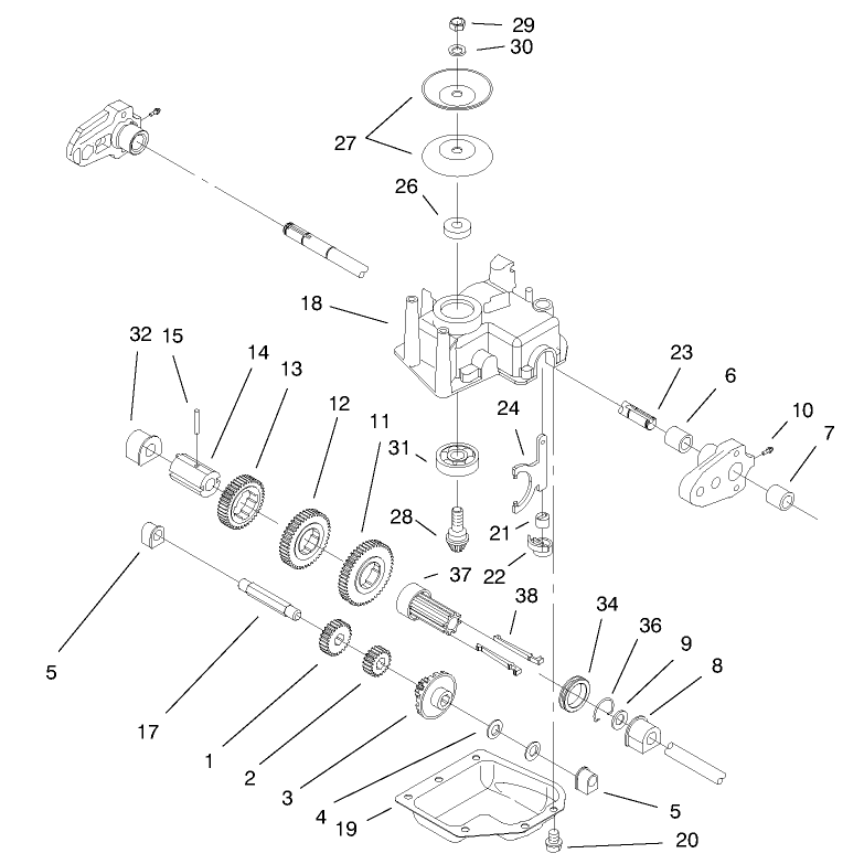 Gear Case Assembly