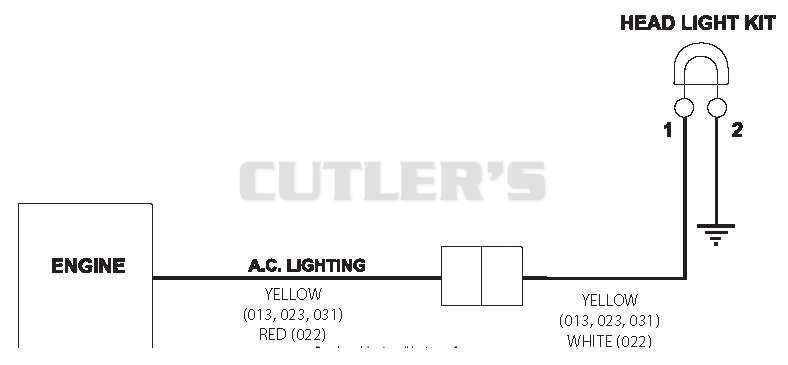 Wiring Diagram - Headlight Kit