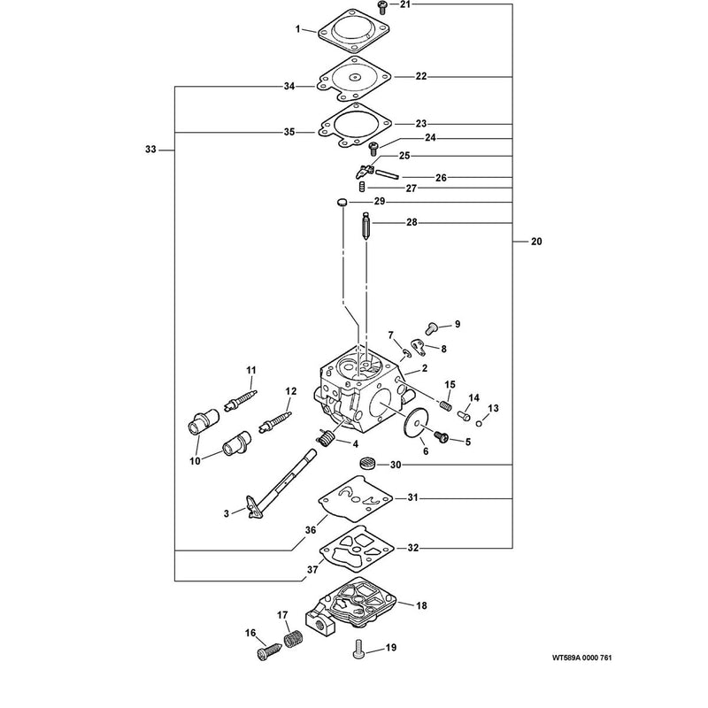 Carburetor -- WT-589A