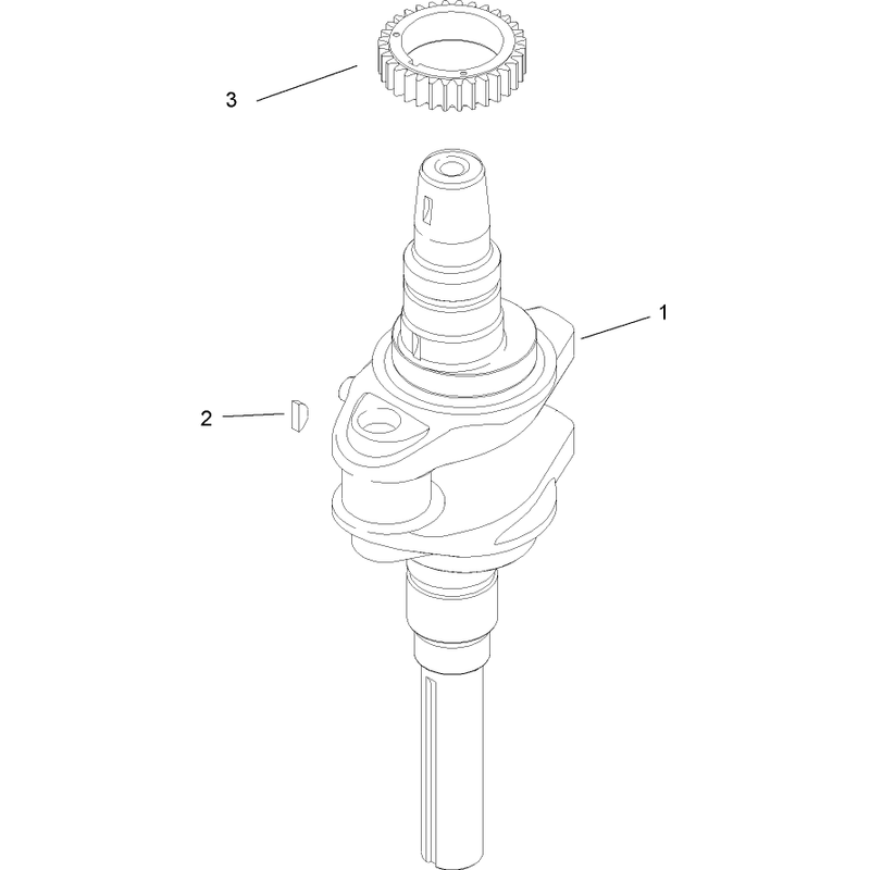 Crankshaft Assembly Kohler SV600-0018