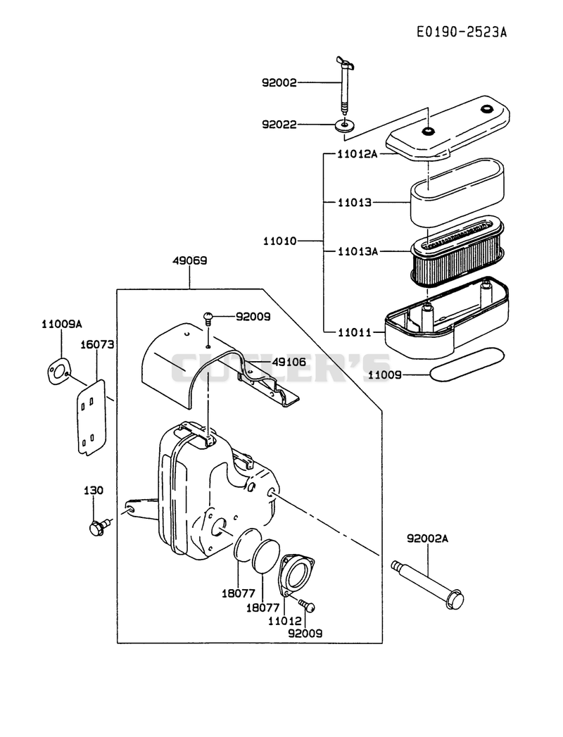 AIR-FILTER/MUFFLER