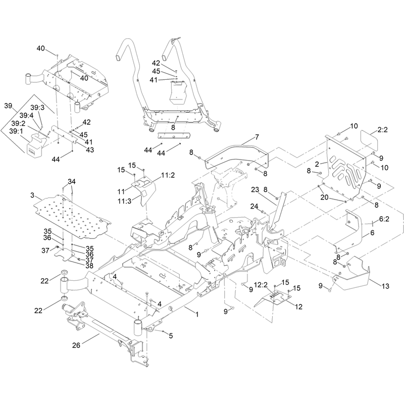 Frame Caster and Z Stand Assembly