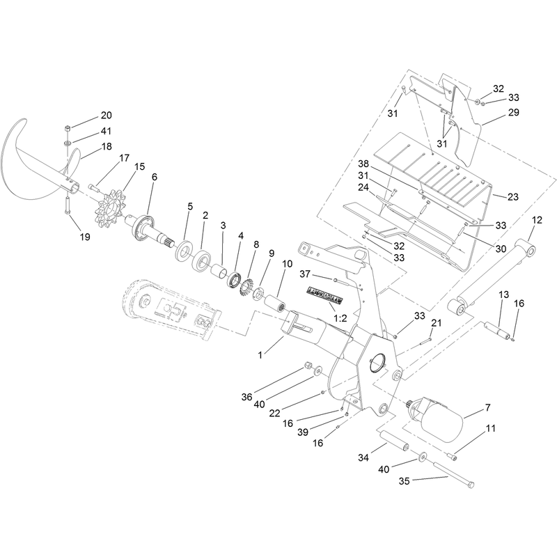 Trencher Assembly