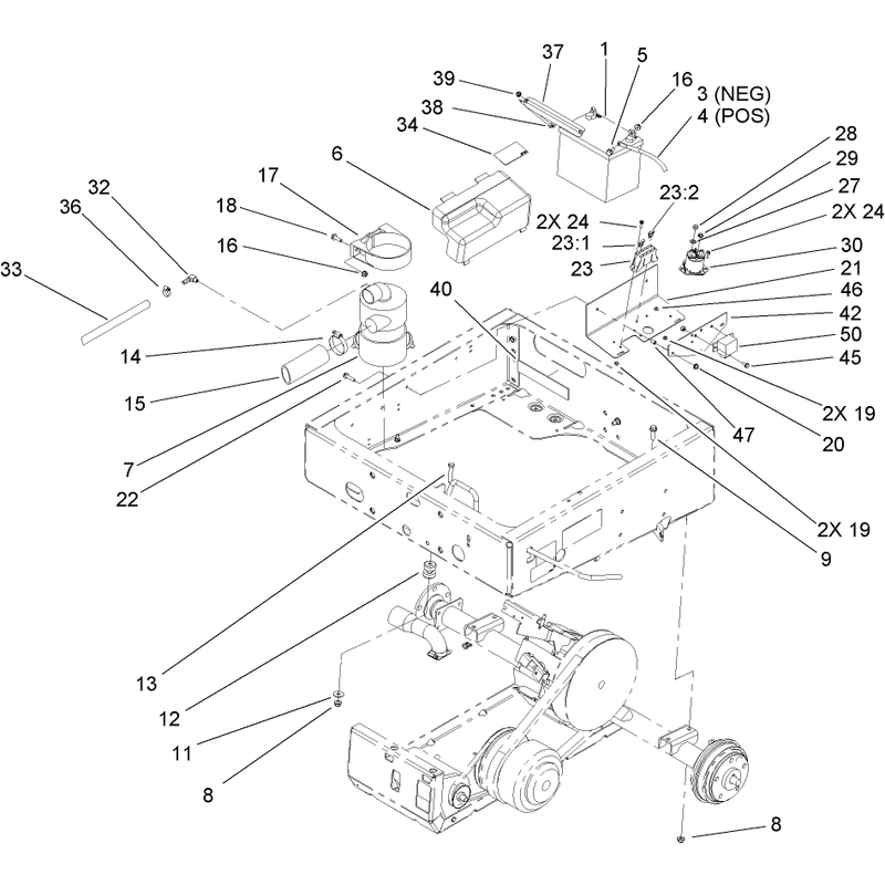 Drivetrain Mount Assembly