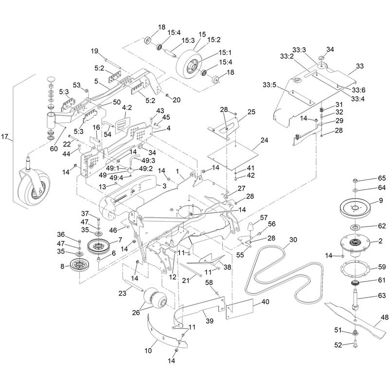 RH Wing Deck Assembly