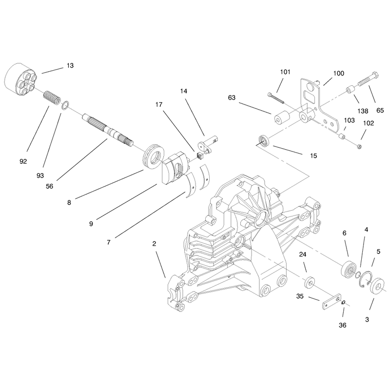Hydro Transaxle Assembly