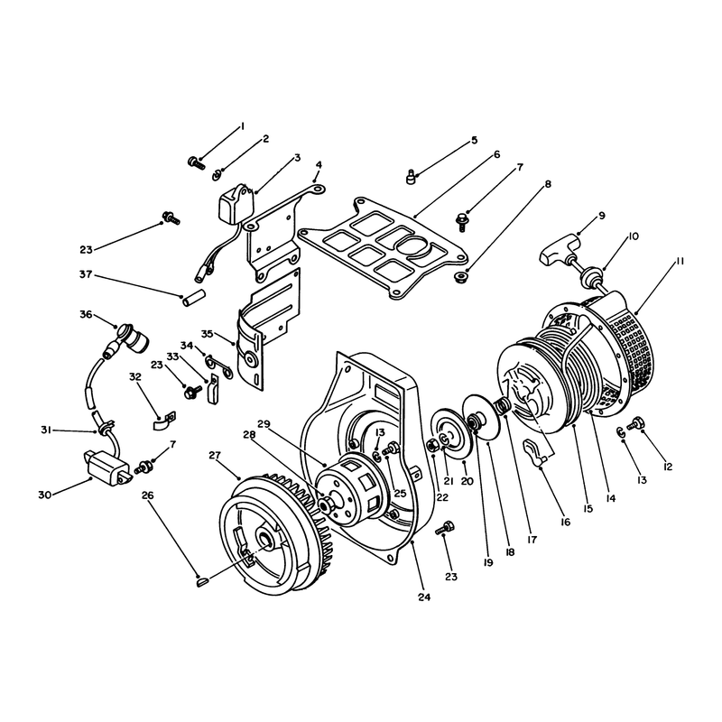 Recoil Starter Assembly