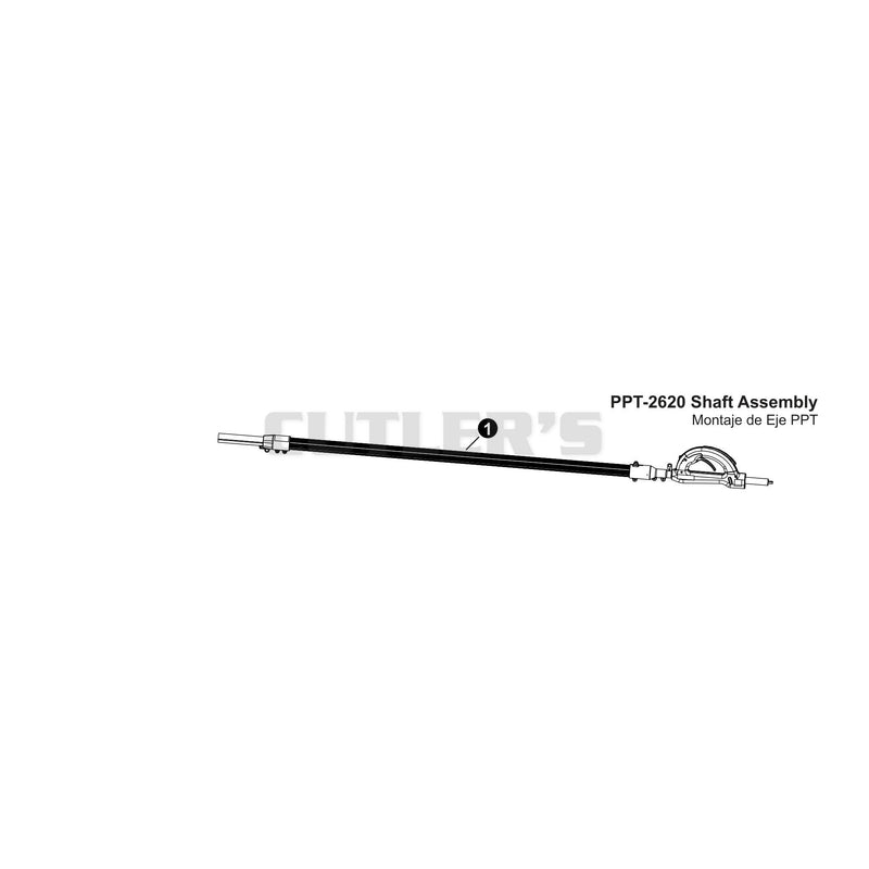 PPT 2620 Shaft Assembly