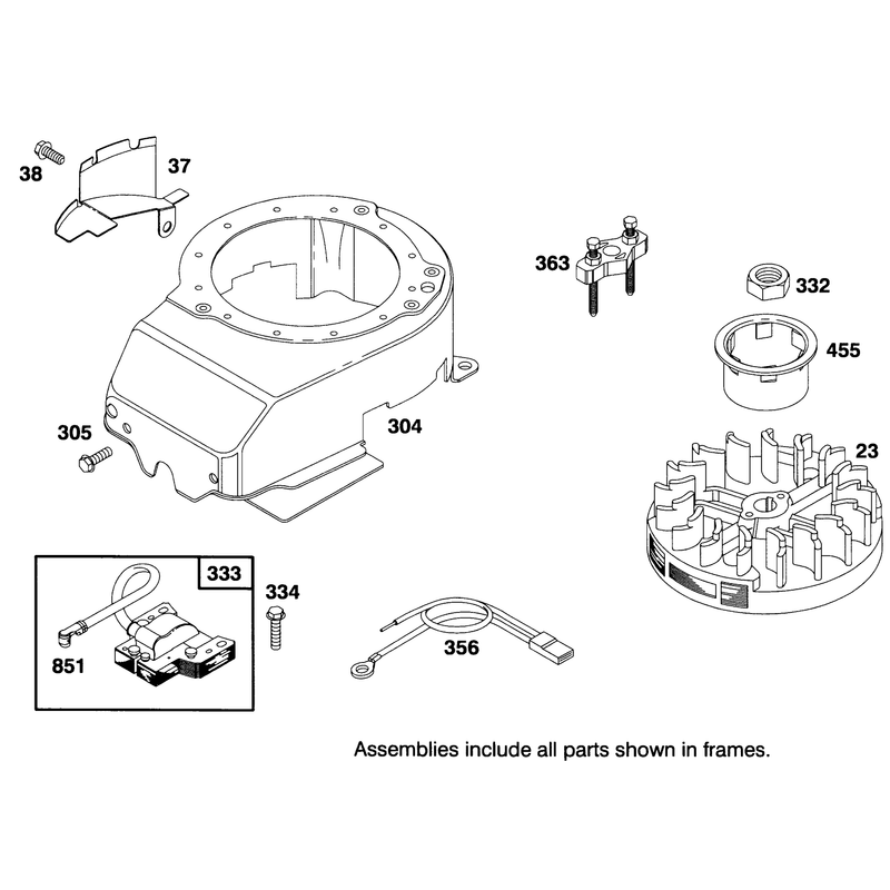 Engine Briggs and Stratton Model 127802-0514-21