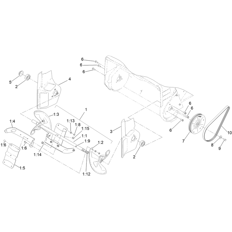 Drive Belt and Rotor Assembly