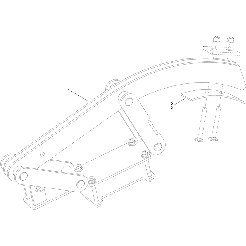 24 Inch Crumber Assembly