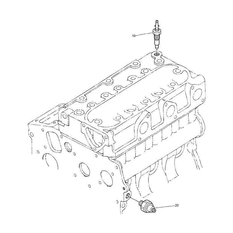 Oil Switch and Thermo Switch Assembly
