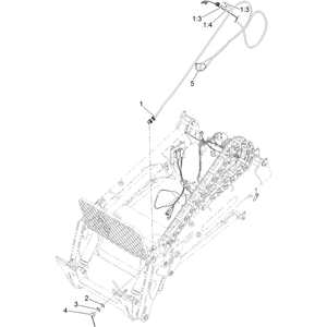 Auxiliary Wire Harness Assembly No 139-1186