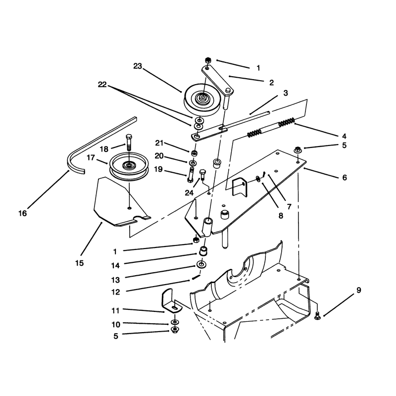 Pulley & Belt Assembly