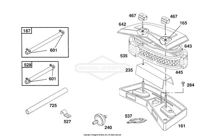 Air Cleaner Group,Fuel Hoses