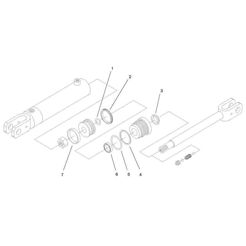 Hydraulic Cylinder No 98-4710