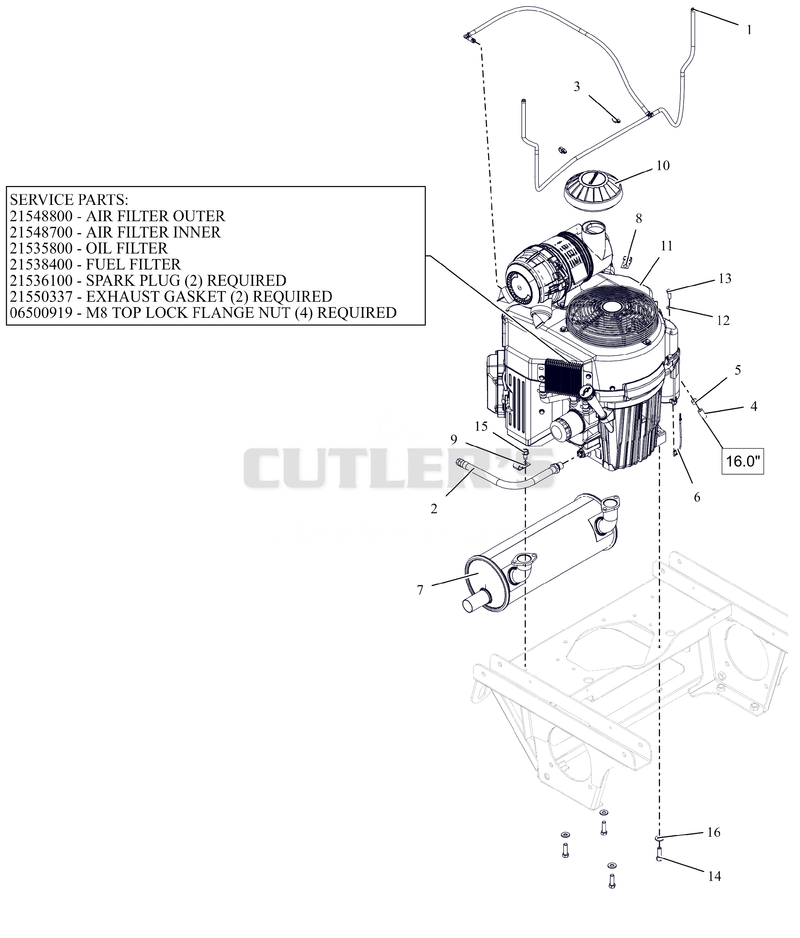 Engine - Kawasaki FX921