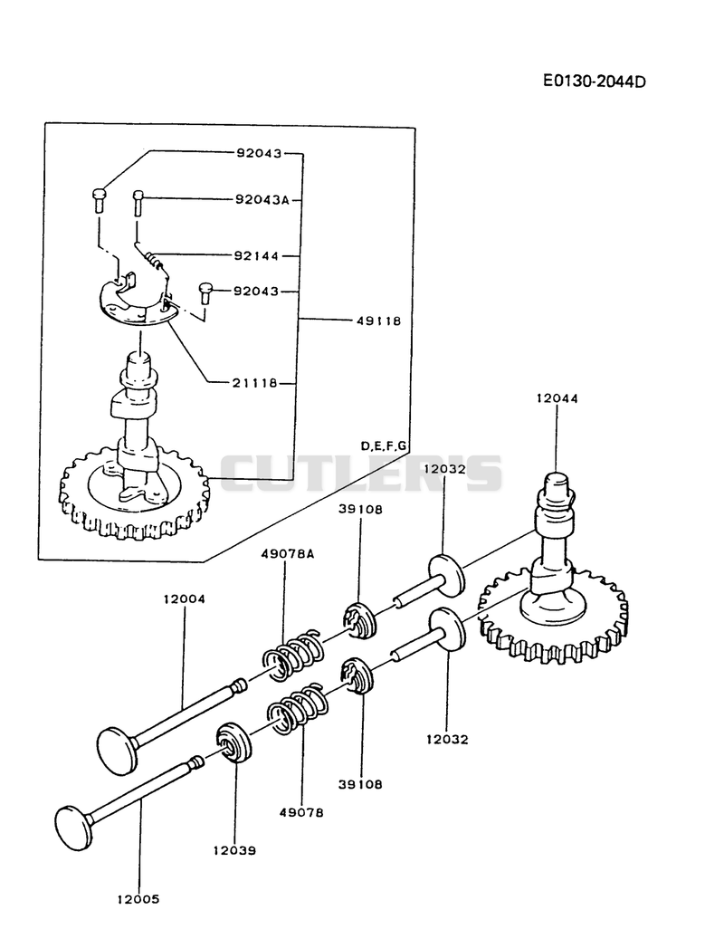 VALVE/CAMSHAFT