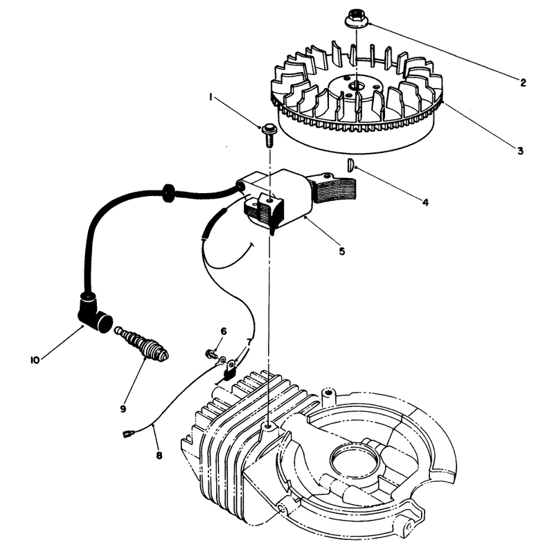 Flywheel & Magneto Assembly