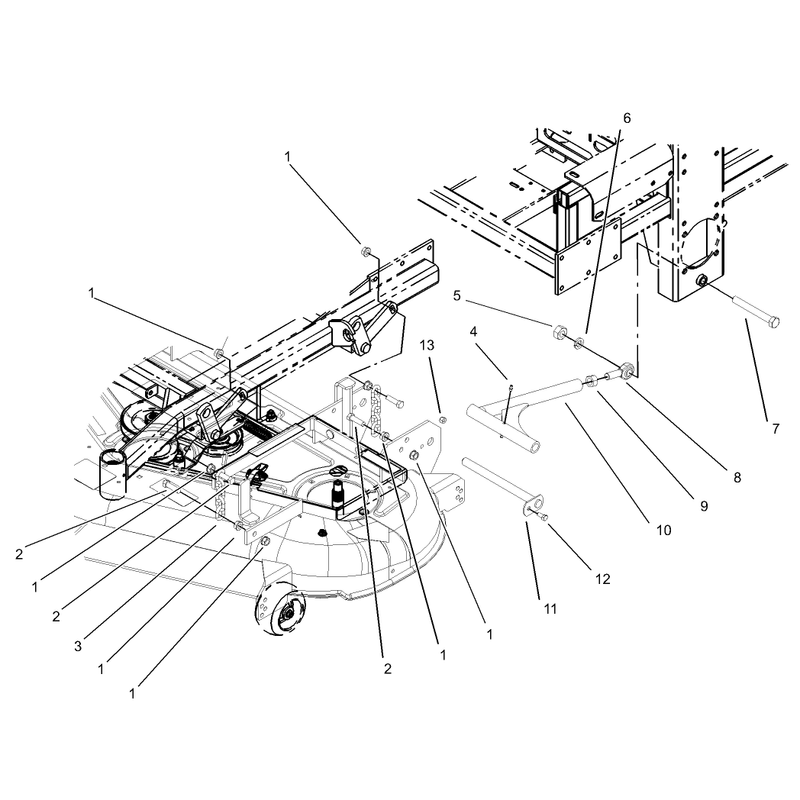 Deck Connection Assembly