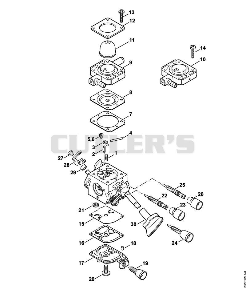 Carburetor C1M-S228, C1M-S203, C1M-S141