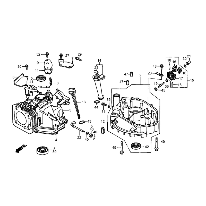 Cylinder Barrel Assembly Honda GXV160K1-A1T