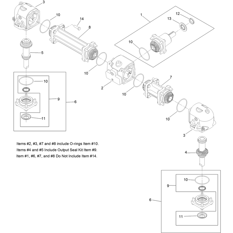Gearbox Assembly No 103-3460