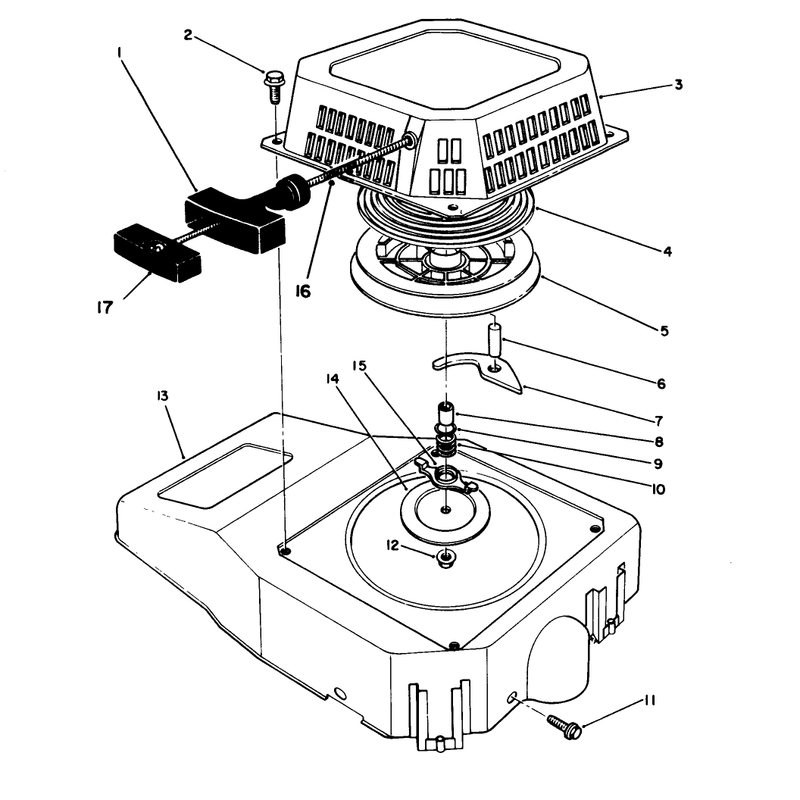 Recoil Assembly (engine No. Vmm1-2)