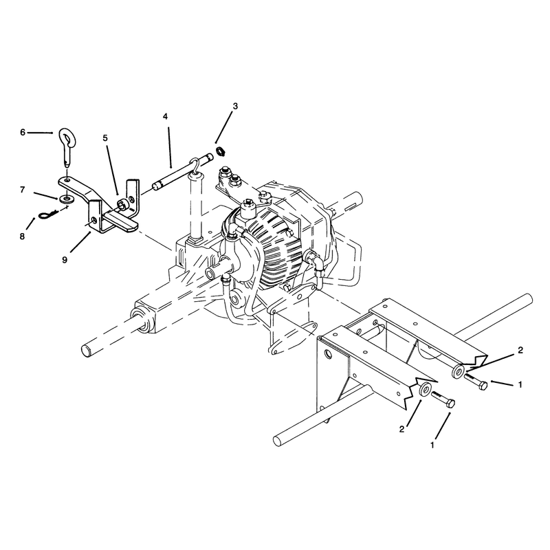 Rear Hitch Assembly
