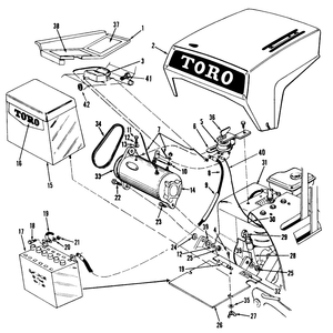 58in Professional Electrical System Assembly Parts List