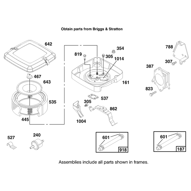 Engine Briggs and Stratton Model 303776-1188-A1