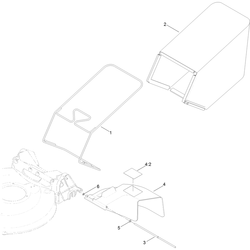 Grass Bag Assembly