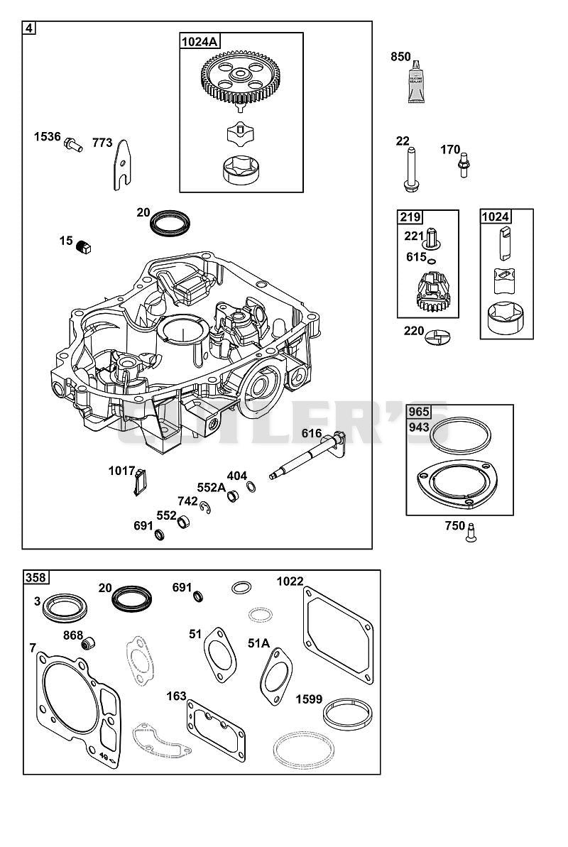 CRANKCASE COVER/SUMP GROUP