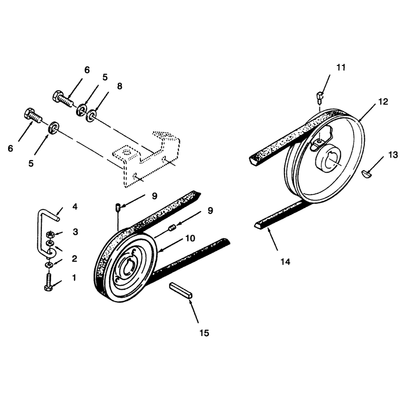 Drive Belt and Pulleys