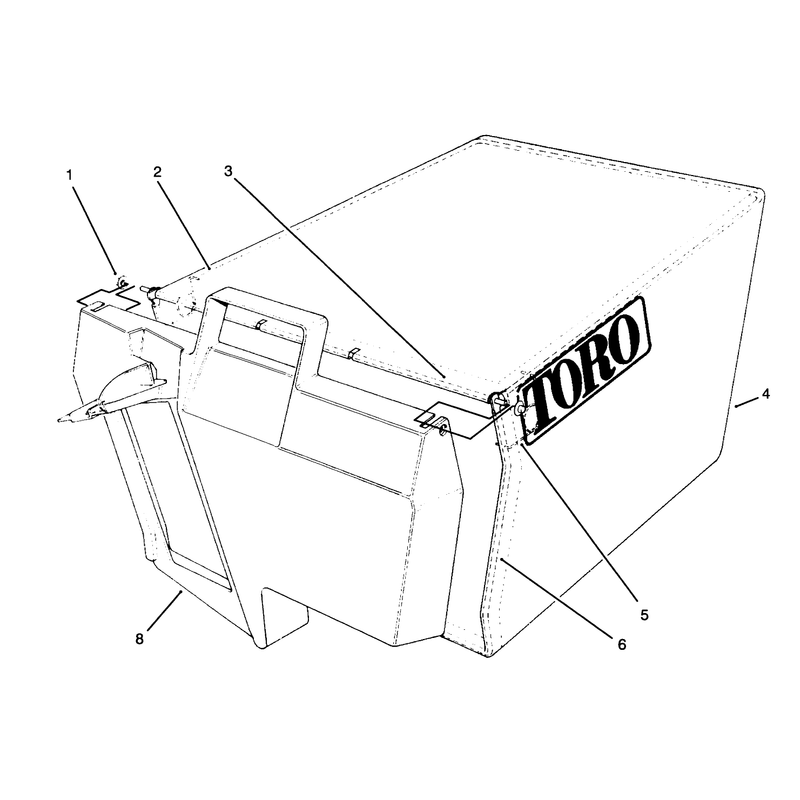 Grass Bag Assembly No 11-0189