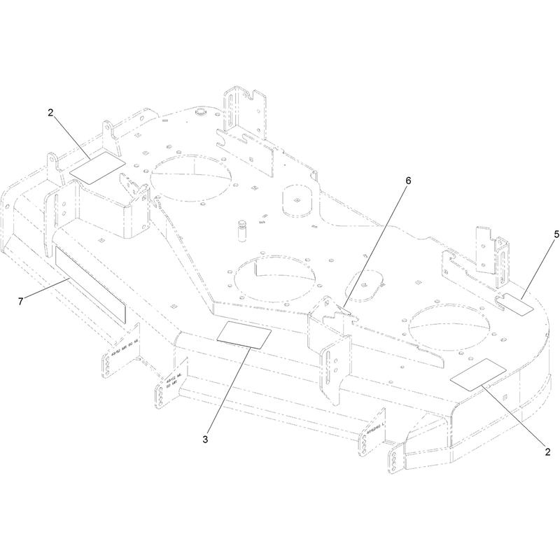 Deck Decal Assembly No 144-6586