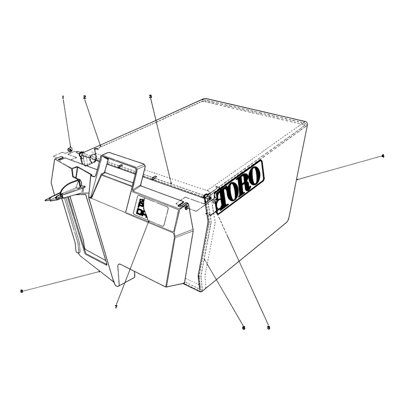 Grass Bag Assembly No 11-0189