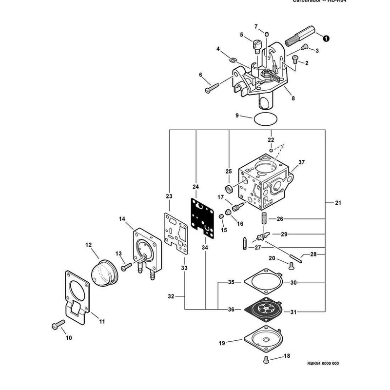 Carburetor -- RB-K84