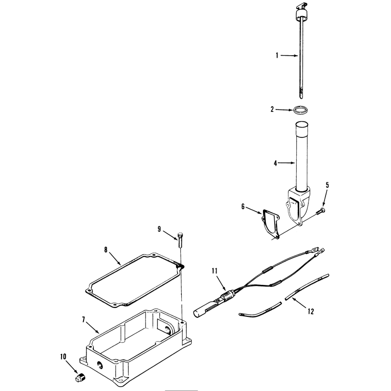Kohler Oil Pan and Dipstick