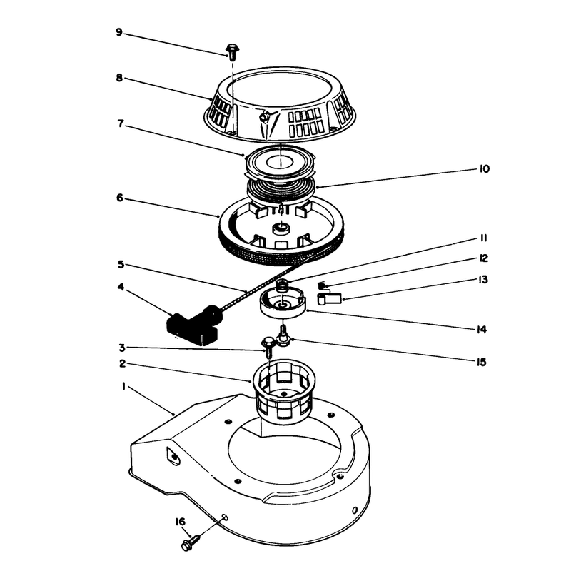 Recoil Assembly Model No 47pn2-7