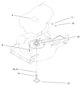 Toro 100-2863 ZS Conversion Kit Attachment Parts Diagram