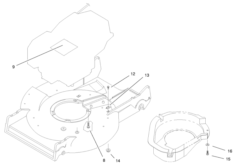 Engine and Clamp Assembly